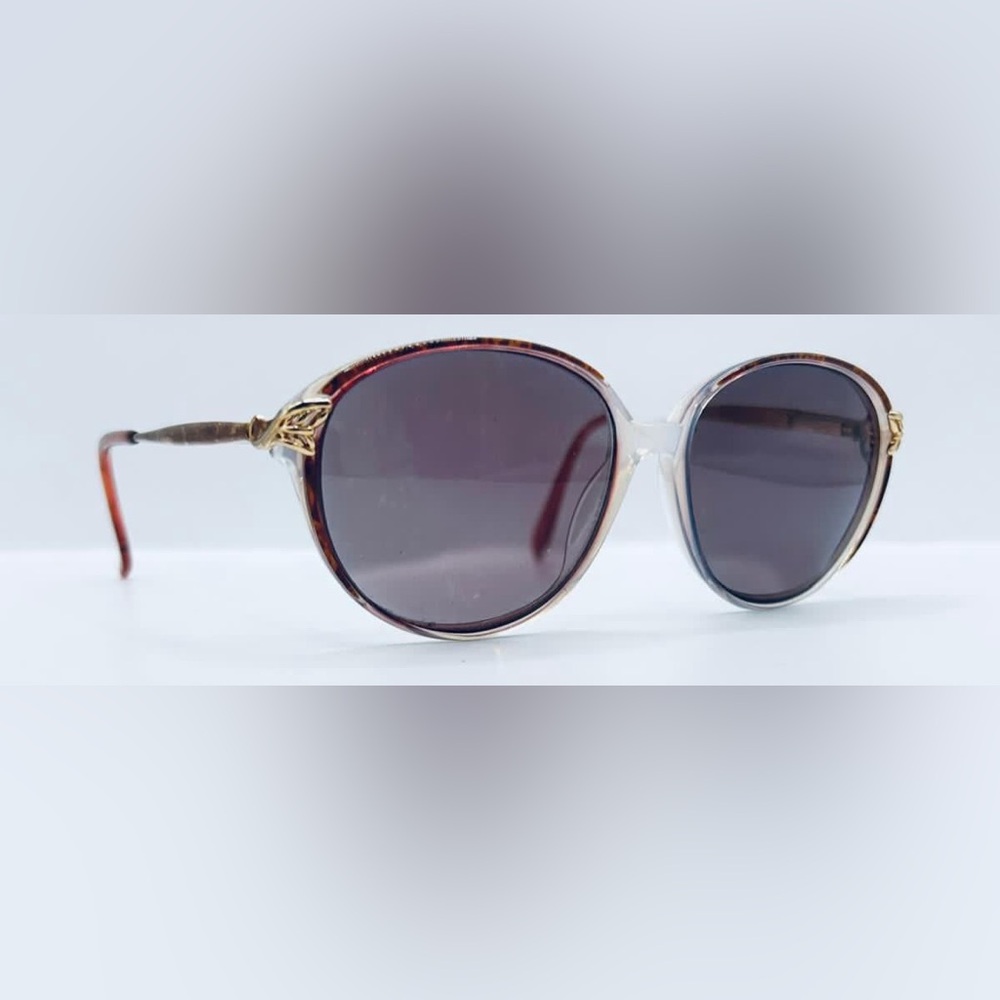 Lawrence Eyewear Red Gray Oval Sunglasses Frames Only